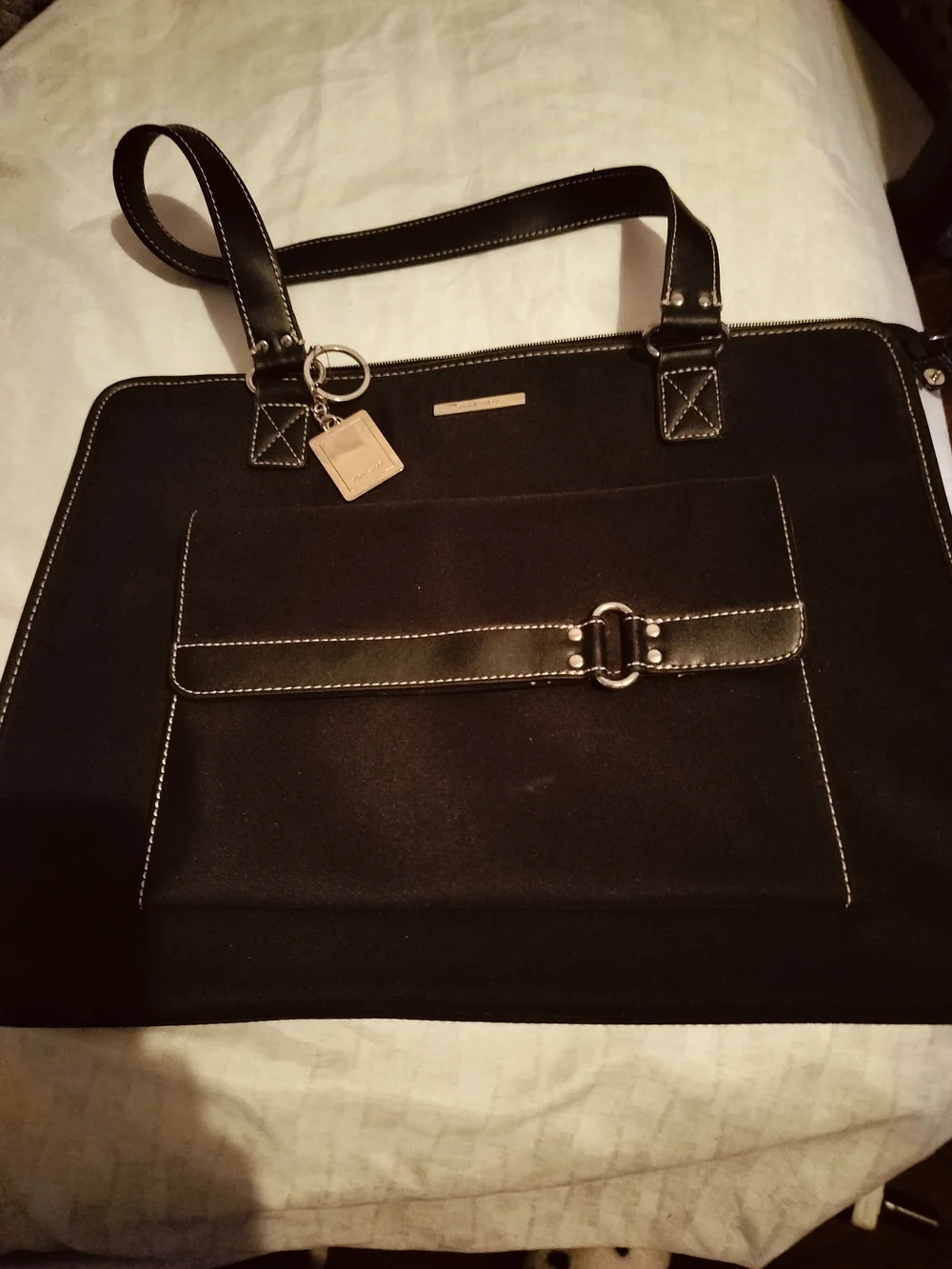 Nine West Black Computer Bag
